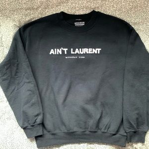 Pacsun Fashion Oversized Crewneck Sweatshirt